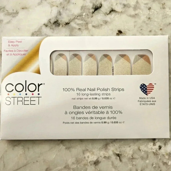 Color Street Nail Polish Strips-Retired-Holo Your Heart - Picture 1 of 4